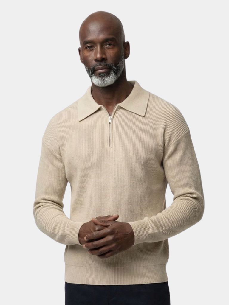 Pullover Essential con mezza zip - Aurelio Club