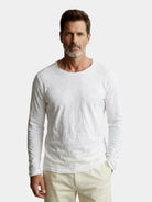 T-shirt in cotone a maniche lunghe Vintage - Aurelio Club