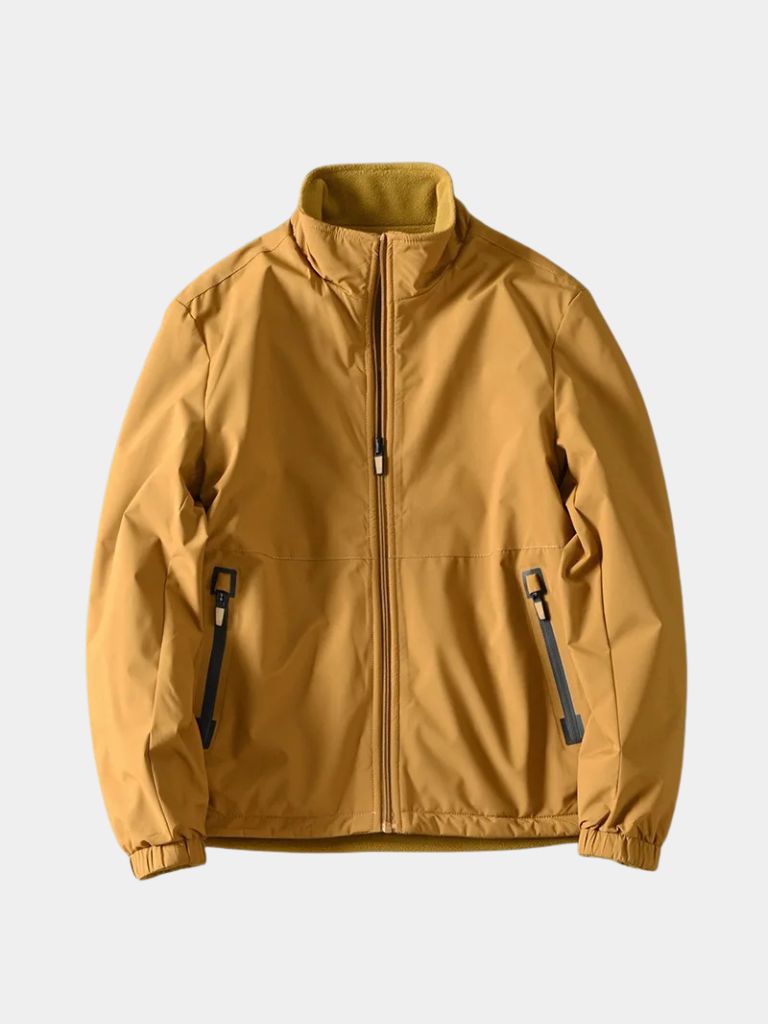Giacca slim con collo alto e zip - Aurelio Club