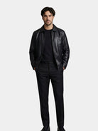 Giacca Denver in similpelle con zip - Aurelio Club