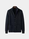 Cardigan Heritage con bottoni e tasche - Aurelio Club