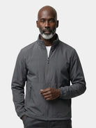 Giacca slim con collo alto e zip - Aurelio Club
