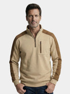 Pullover Urban Explorer a collo alto con zip corta - Aurelio Club