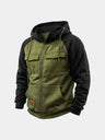 Felpa Cargo Trek con cappuccio e zip - Aurelio Club