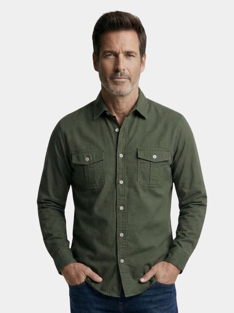 Camicia a maniche lunghe d'ispirazione vintage - Aurelio Club