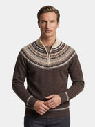 Pullover Valenbourg con motivo nordico - Aurelio Club