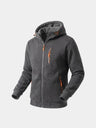 Felpa Outland con cappuccio, zip e tasche - Aurelio Club