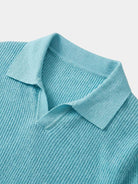 Polo in maglia senza bottoni - Aurelio Club