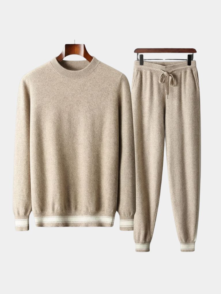 Completo coordinato in cashmere Essential - Aurelio Club