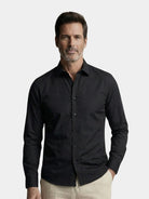 Camicia elasticizzata a maniche lunghe con vita sagomata - Aurelio Club