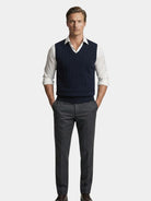 Gilet in lana con scollo a V - Aurelio Club