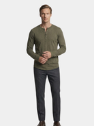 Maglia serafino a maniche lunghe Essential - Aurelio Club