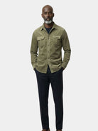 Camicia a maniche lunghe con tasche sul petto - Aurelio Club