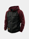 Felpa Cargo Trek con cappuccio e zip - Aurelio Club