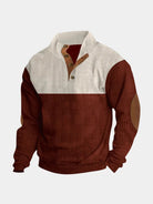 Pullover a collo alto in velluto a coste - Aurelio Club