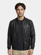 Giacca in pelle Essential - Aurelio Club