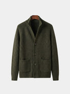 Cardigan Heritage con bottoni e tasche - Aurelio Club