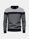 Pullover Fusion con dettagli geometrici - Aurelio Club