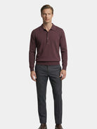 Pullover in maglia con colletto polo - Aurelio Club