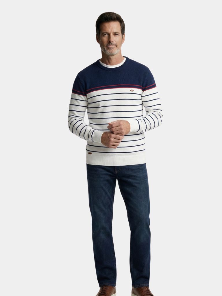 Pullover Mariner con lavorazione a trecce - Aurelio Club