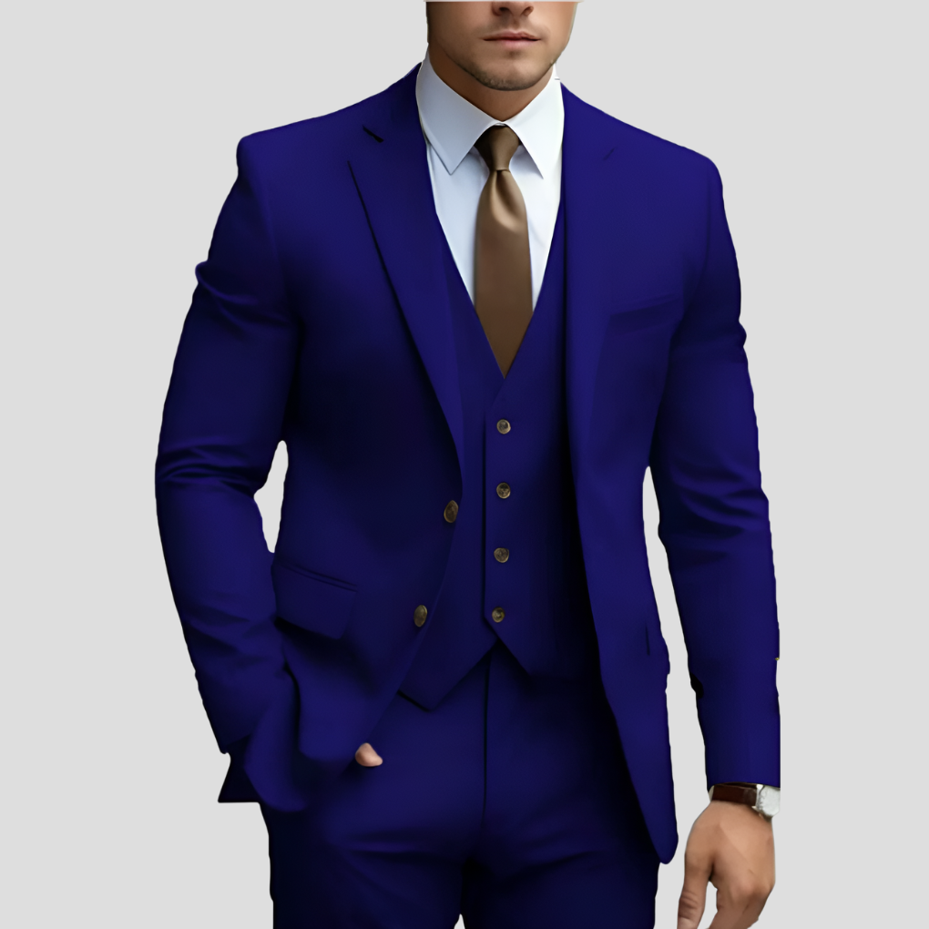 Abito uomo tre pezzi con gilet