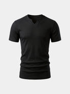 T-shirt aderente a coste in misto cotone - Aurelio Club