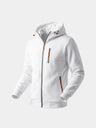 Felpa Outland con cappuccio, zip e tasche - Aurelio Club