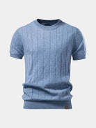 T-shirt girocollo Garrison con lavorazione a rilievo - Aurelio Club