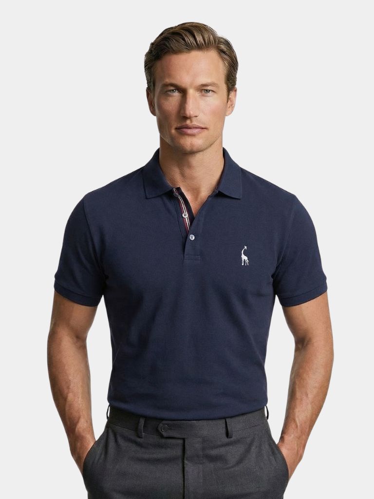 Polo Signature in misto cotone - Aurelio Club