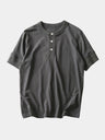 T-shirt serafino in puro cotone - Aurelio Club