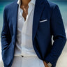 Blazer uomo monopetto a un bottone