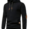 Maglia uomo a quadri con cappuccio