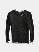 Maglia Mariner a maniche lunghe con scollo a V - Aurelio Club