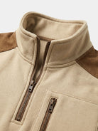 Pullover Urban Explorer a collo alto con zip corta - Aurelio Club