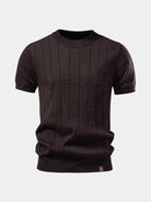 T-shirt girocollo Garrison con lavorazione a rilievo - Aurelio Club
