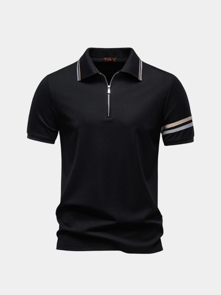 Polo Horizon a righe orizzontali - Aurelio Club