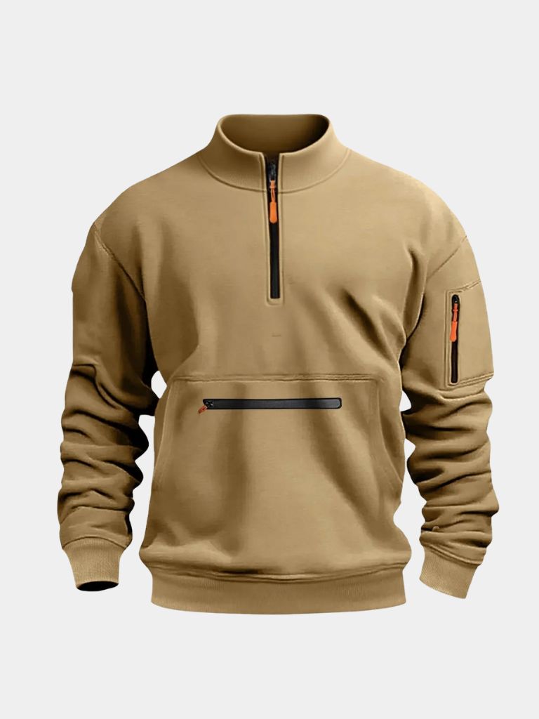 Pullover Regent Utility con zip corta - Aurelio Club