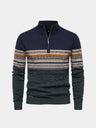 Pullover in maglia con mezza zip - Aurelio Club