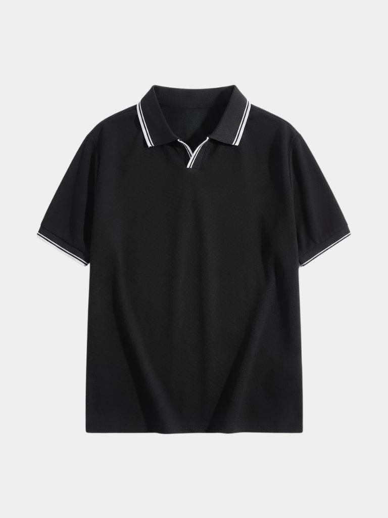 Polo con scollo a V Timeless - Aurelio Club