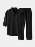 Completo con camicia e pantaloni dalla vestibilità rilassata - Aurelio Club