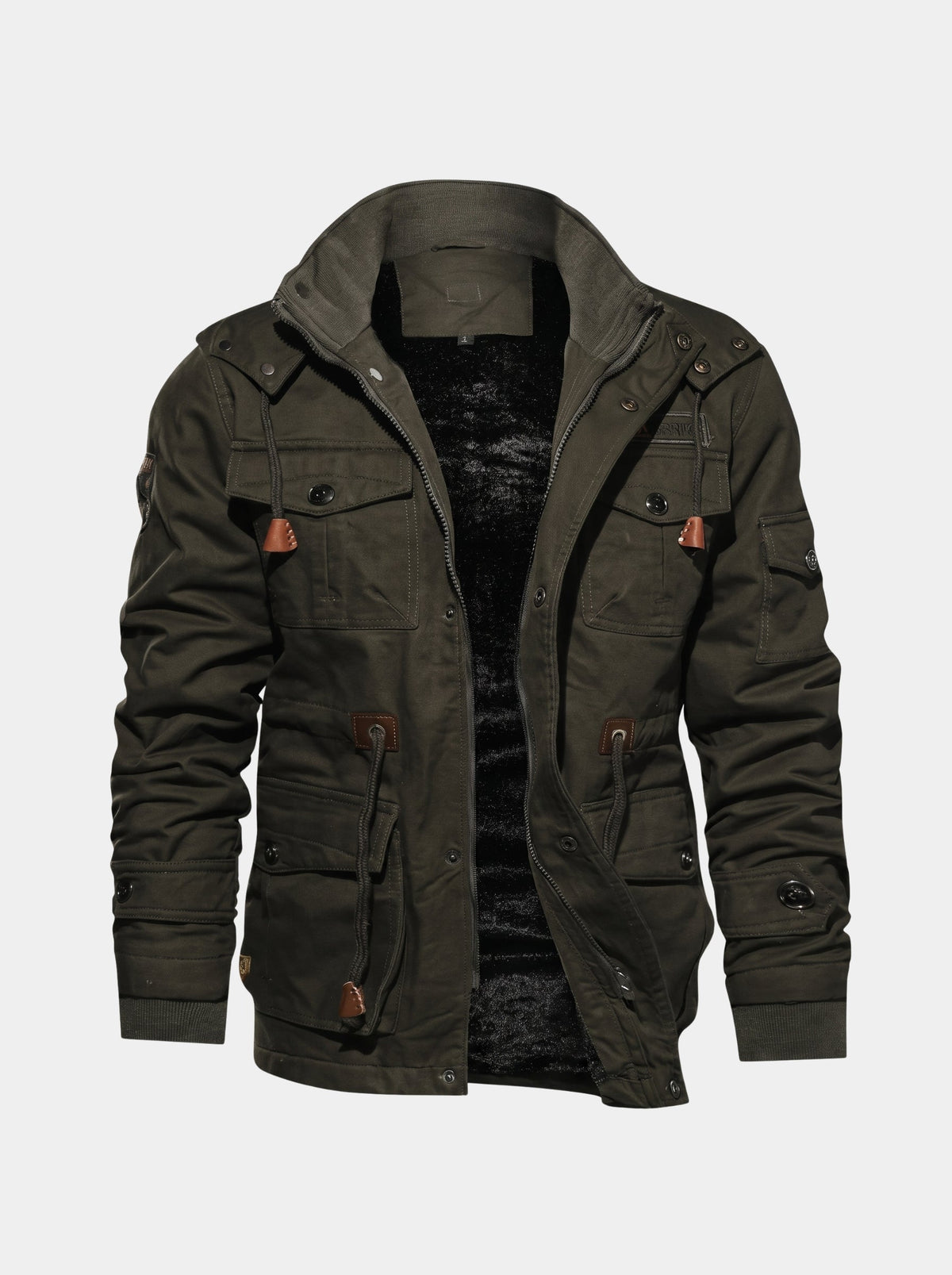 Giacca Garrison in tela di cotone con tasche - Aurelio Club
