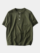T-shirt serafino in puro cotone - Aurelio Club