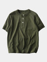 T-shirt serafino in puro cotone - Aurelio Club