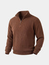 Pullover Highland in lana con zip corta - Aurelio Club