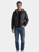Giacca Ignis d'ispirazione motociclistica con zip - Aurelio Club