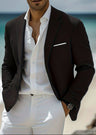 Blazer uomo monopetto a un bottone