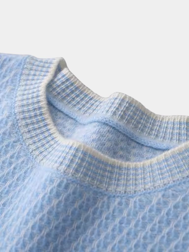 Pullover Skyline girocollo in cashmere - Aurelio Club