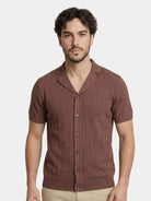 Camicia in maglia con collo aperto Heritage - Aurelio Club