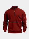 Pullover Regent Utility con zip corta - Aurelio Club