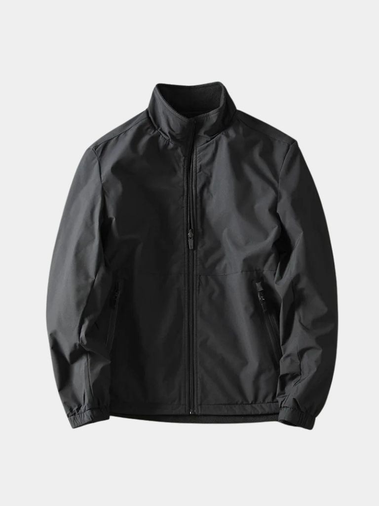 Giacca slim con collo alto e zip - Aurelio Club